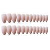 Nude Pink Fake Nails Full Cover Long False Nails Art Tips Decoration Fake Nails