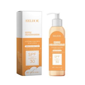 EELHOE Protective Brightening Lotion, Uv Protection Mild Moisturizing Light Refreshing Niacinamide Composition