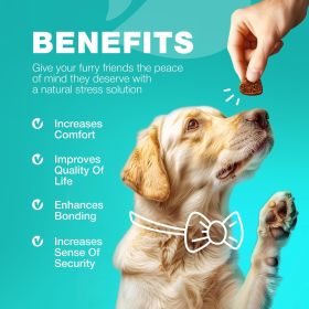 No Poo Chews for Dogs Coprophagia Deterrent for Dogs Forbid for Dogs Stool Eating Deterrent Dog Probiotics for Digestive Health Digestive Gut Immune H