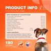 Glucosamine for Dogs Hemp Hip and Joint Supplement for Dogs Glucosamine Chondroitin Chews with MSM Turmeric Collagen for Mobility Bone Skin and Coat H