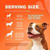 Glucosamine for Dogs Hemp Hip and Joint Supplement for Dogs Glucosamine Chondroitin Chews with MSM Turmeric Collagen for Mobility Bone Skin and Coat H