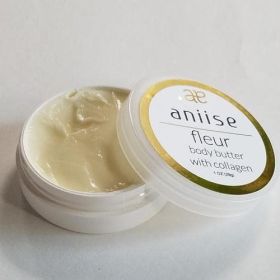Moisturizing Body Butter Cream with Collagen - Unisex (style: Fleur, size: 1 oz)