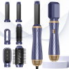Hair Dryer Brush, 5 in 1 Detachable Blow Dryer Brush, Negative Ionic Hot Air Brush, Hair Styling Tool Set, Round Hot Air Straightener Brush Volumizer